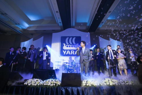 Performance show at Yara's Customer Conference Party 2016